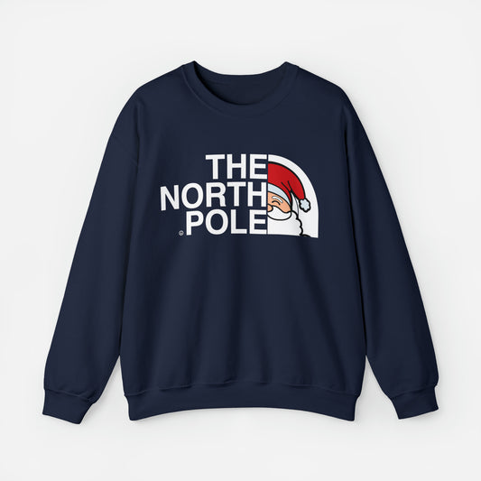 THE NORTH POLE TNF SANTA CHRISTMAS SWEATSHIRT