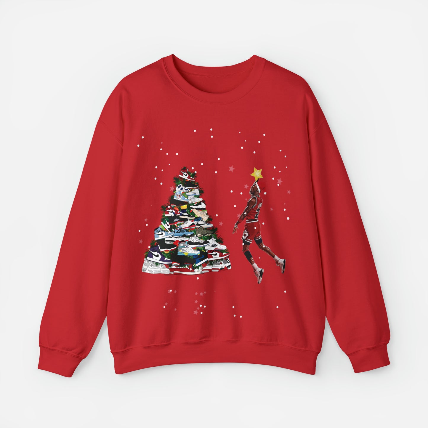 MJ DUNKING CHRISTMAS SWEATSHIRT