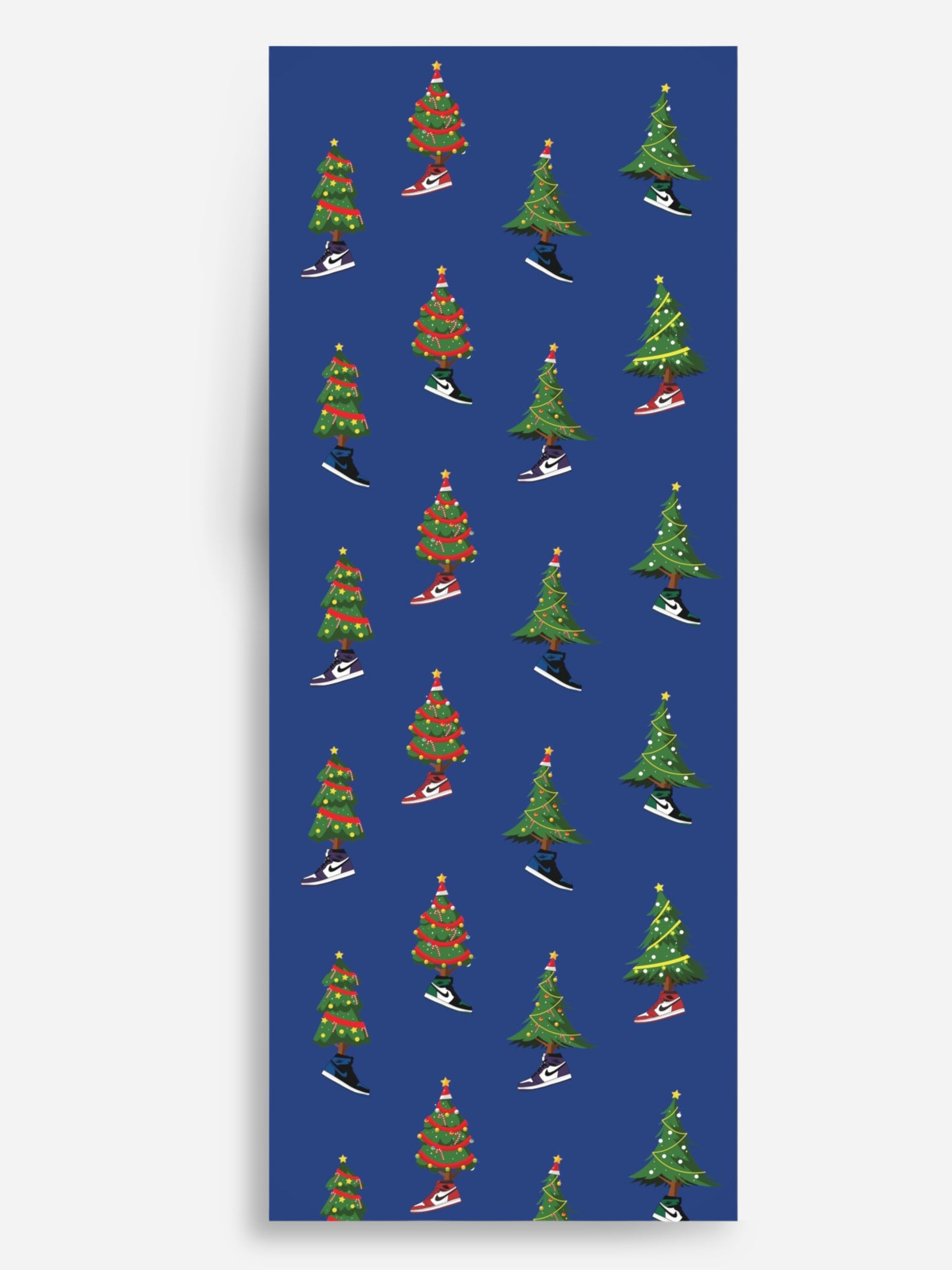 AJ1 CHRISTMAS TREE SNEAKER WRAPPING PAPER