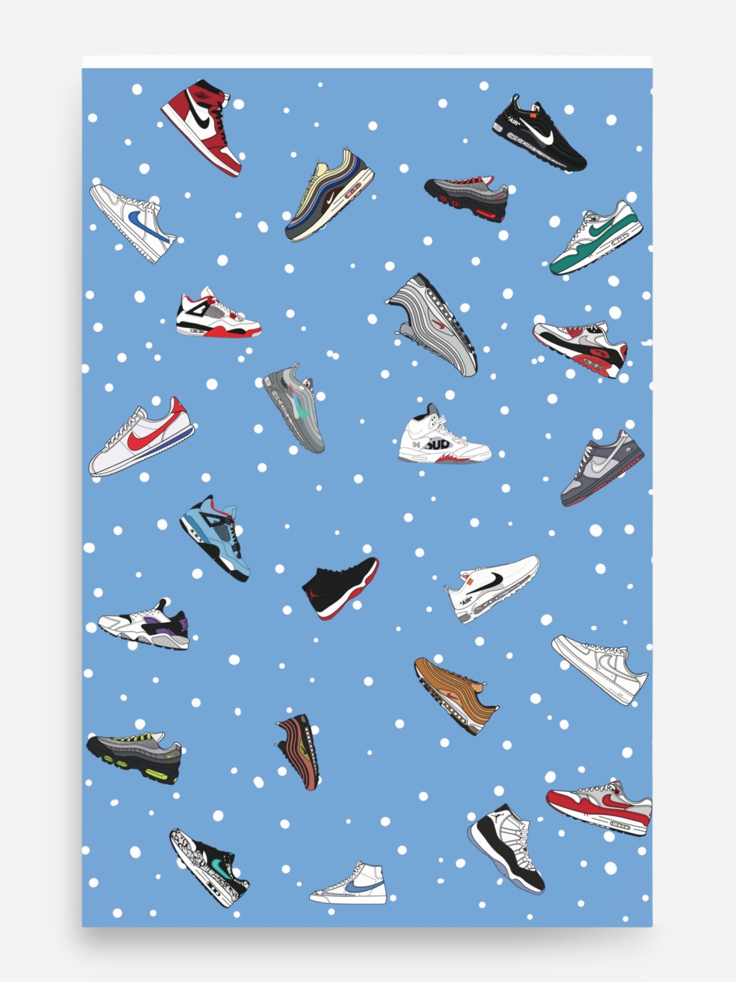 SWOOSH SNEAKER WRAPPING PAPER