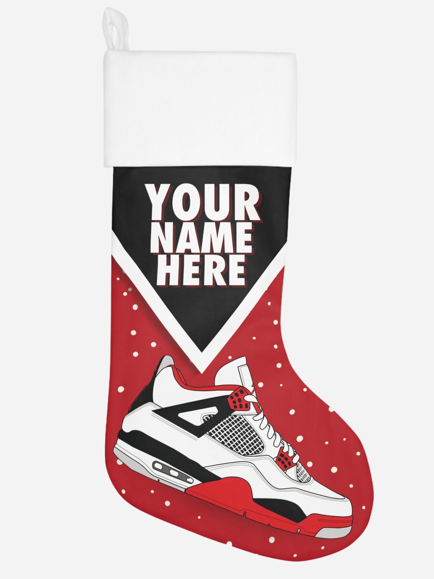 AIR J PERSONALIZED SNEAKER CHRISTMAS STOCKING