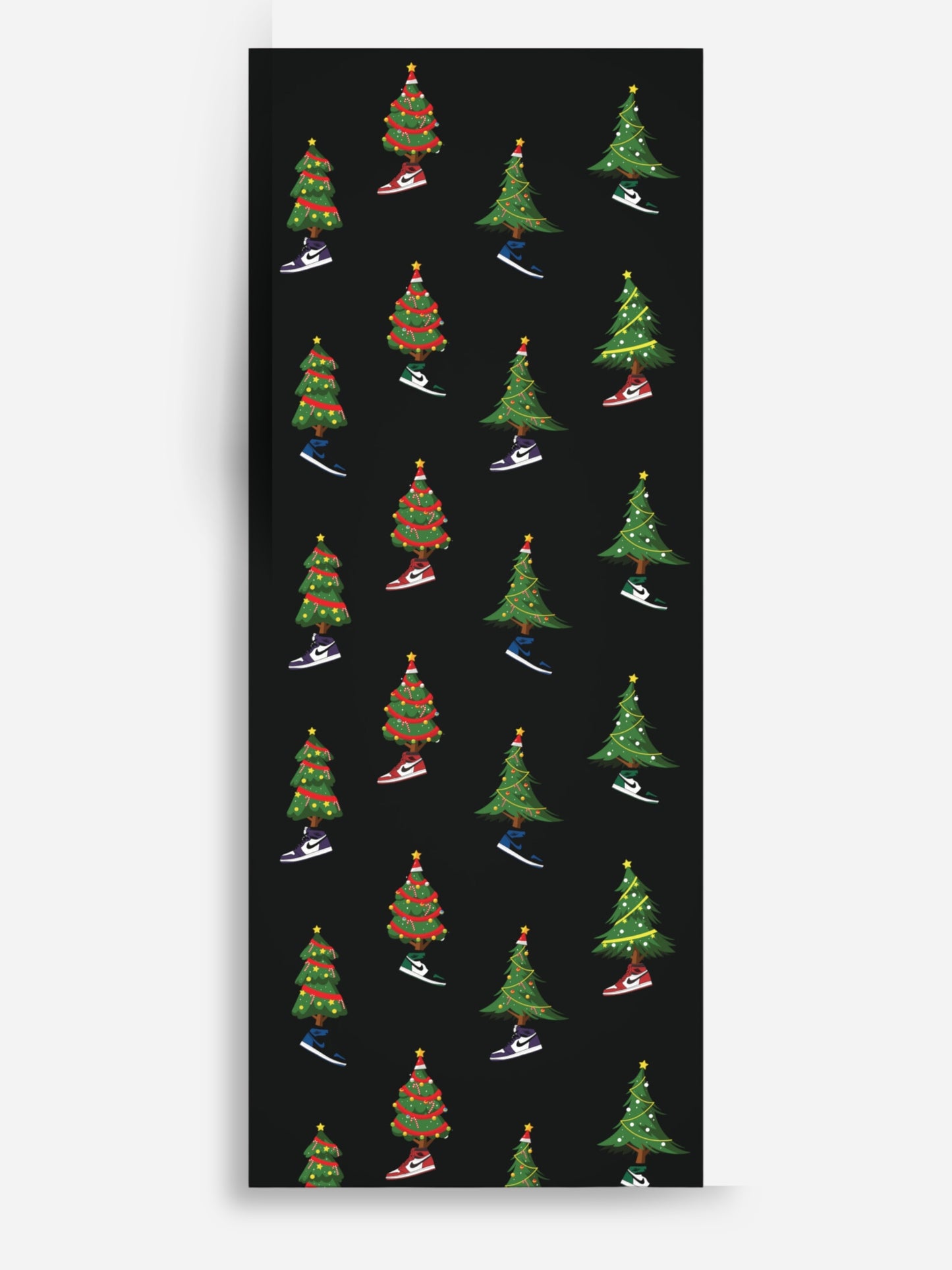 AJ1 CHRISTMAS TREE SNEAKER WRAPPING PAPER