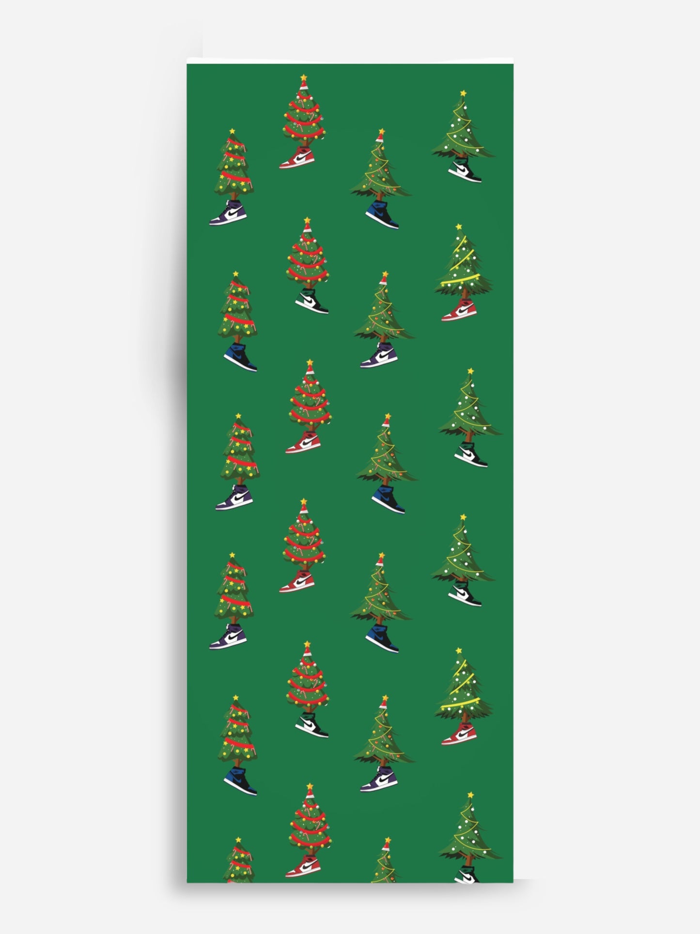 AJ1 CHRISTMAS TREE SNEAKER WRAPPING PAPER