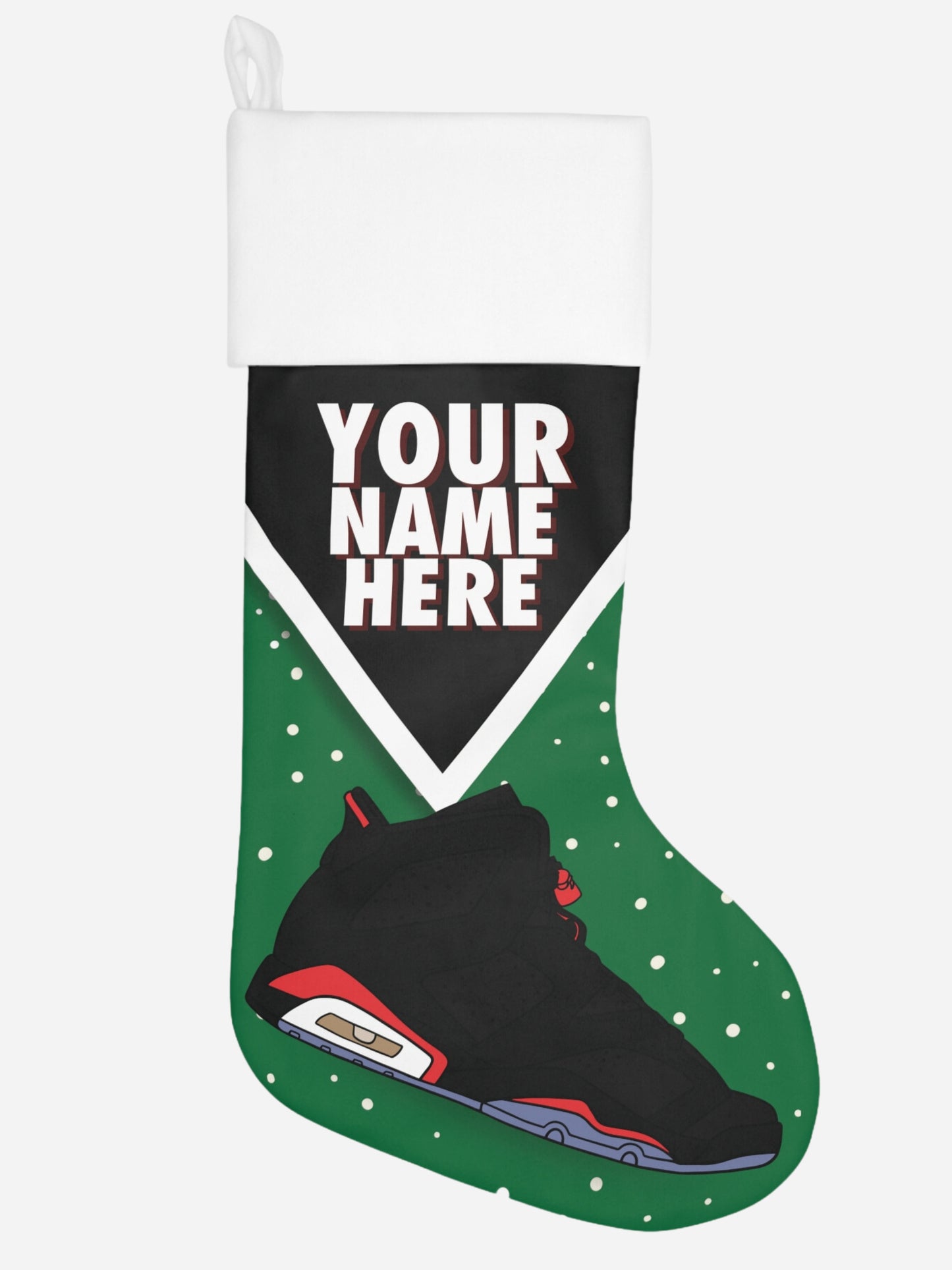 AIR J PERSONALIZED SNEAKER CHRISTMAS STOCKING