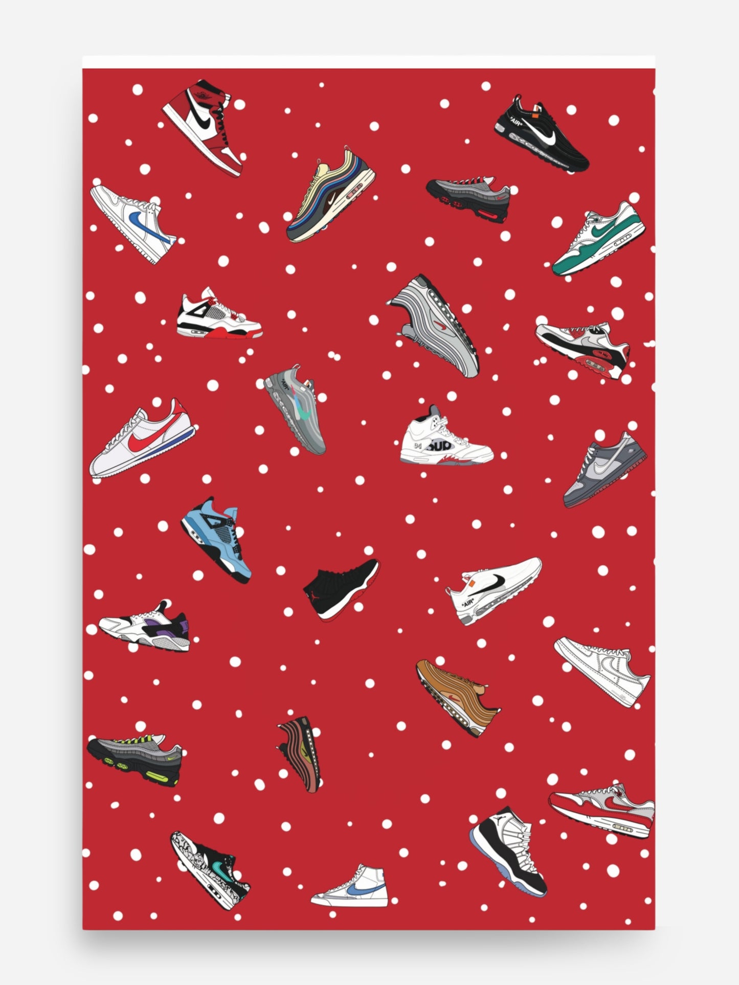 SWOOSH SNEAKER WRAPPING PAPER