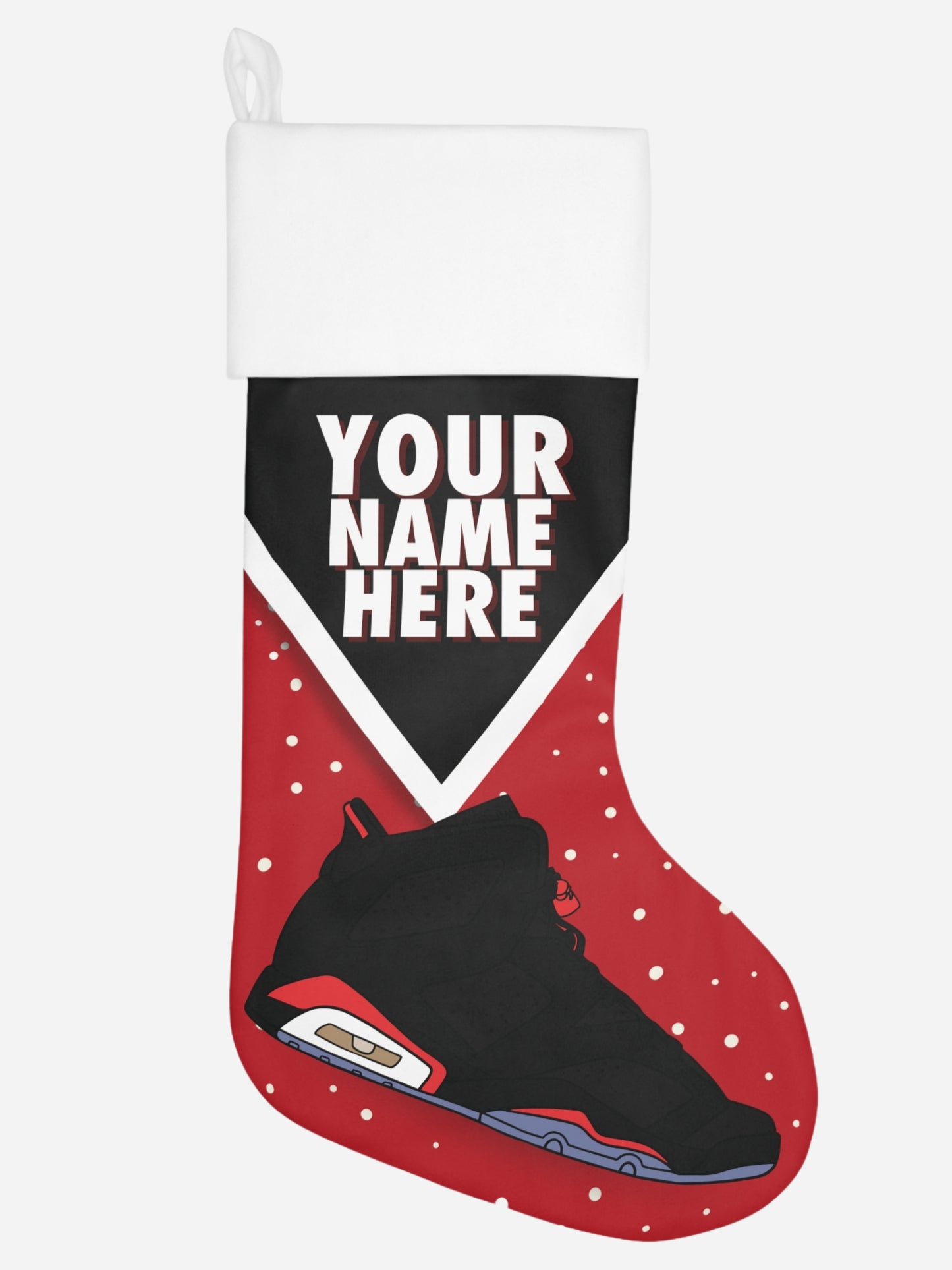 AIR J PERSONALIZED SNEAKER CHRISTMAS STOCKING