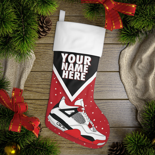 AIR J PERSONALIZED SNEAKER CHRISTMAS STOCKING