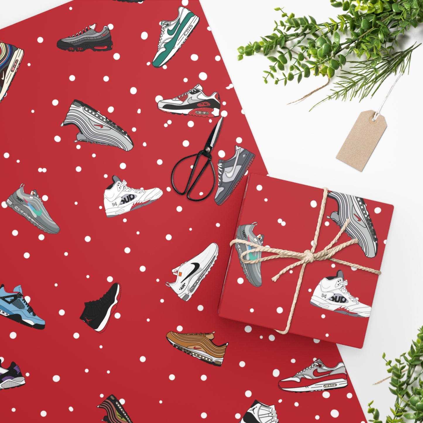 SWOOSH SNEAKER WRAPPING PAPER