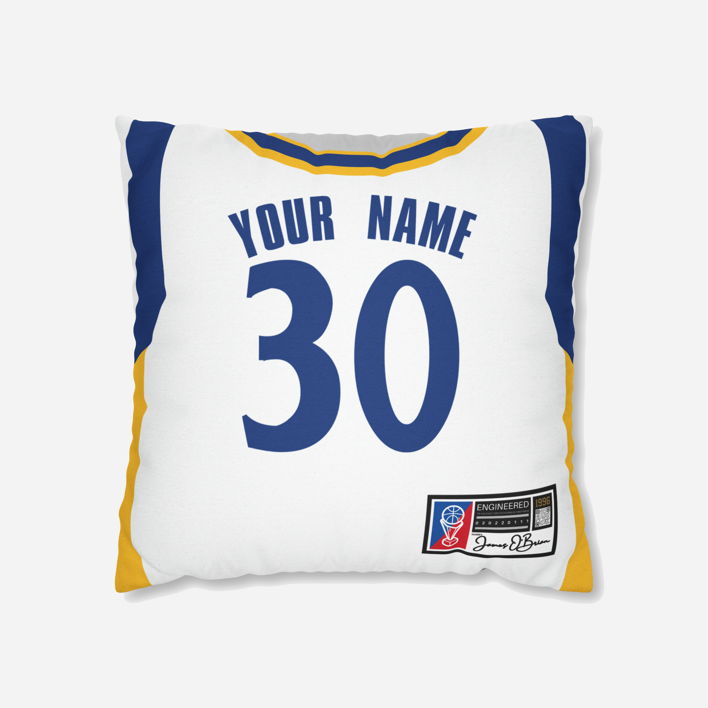 PERSONALIZED BASKETBALL JERSEY PILLOW CASE