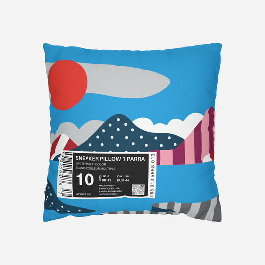 PERSONALIZED PARRA SNEAKER PILLOW CASE