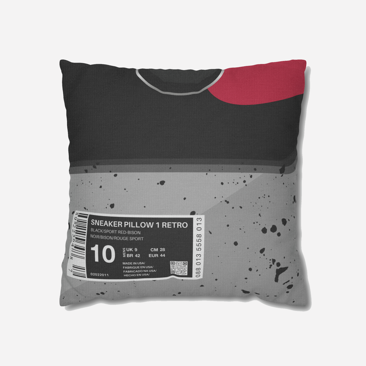 PERSONALIZED BOX SNEAKER PILLOW CASE