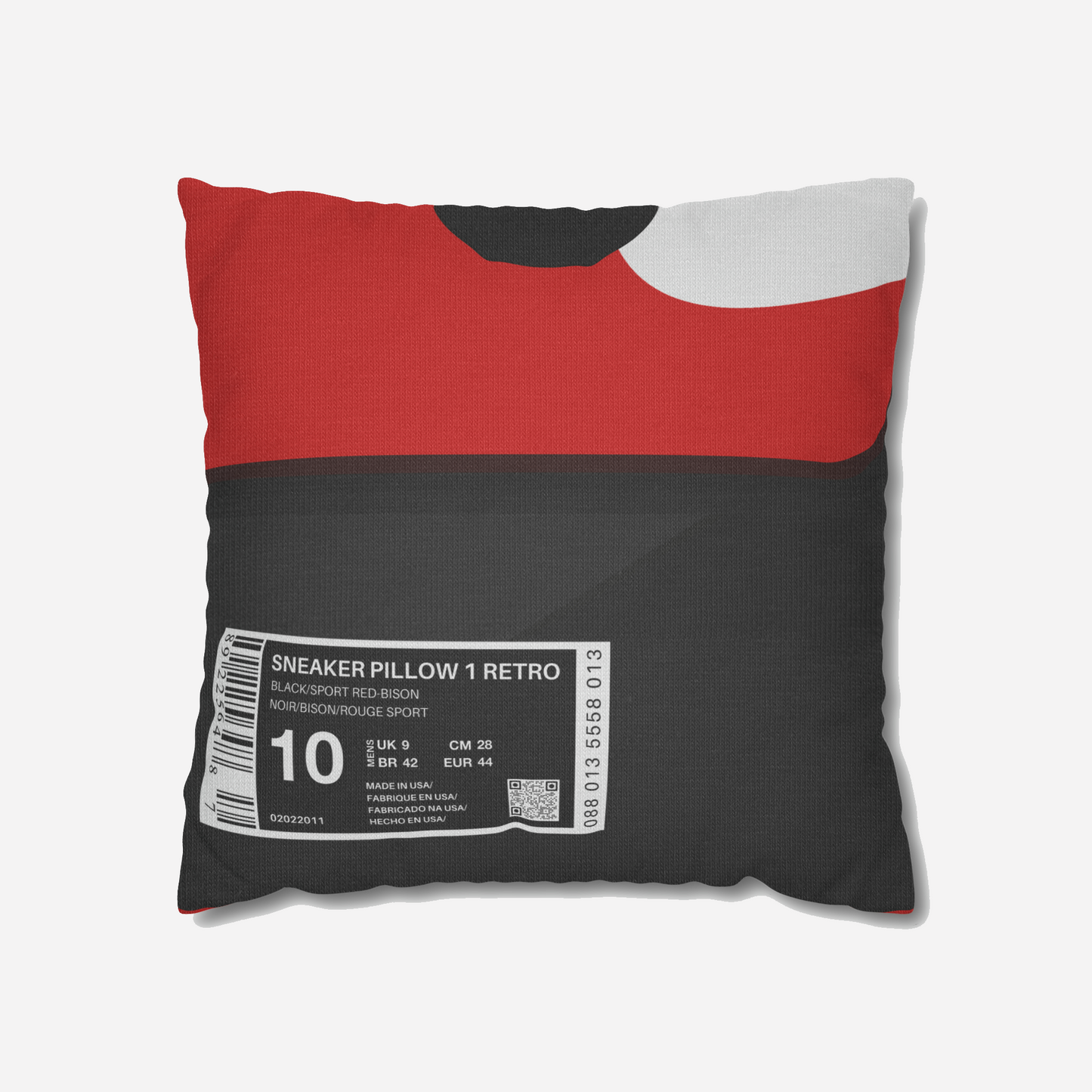 PERSONALIZED BOX SNEAKER PILLOW CASE