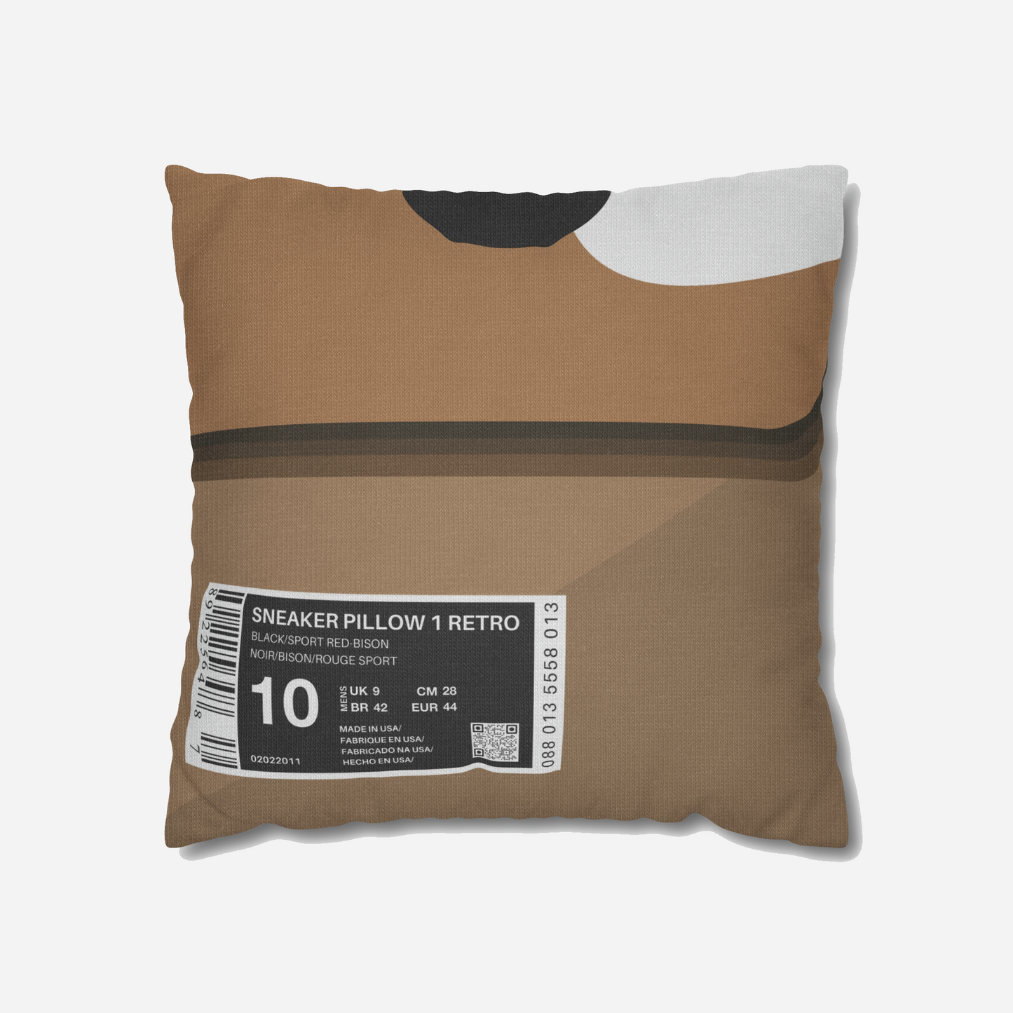 PERSONALIZED BOX SNEAKER PILLOW CASE