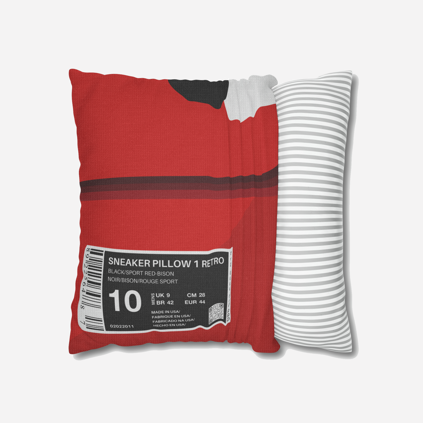 PERSONALIZED BOX SNEAKER PILLOW CASE