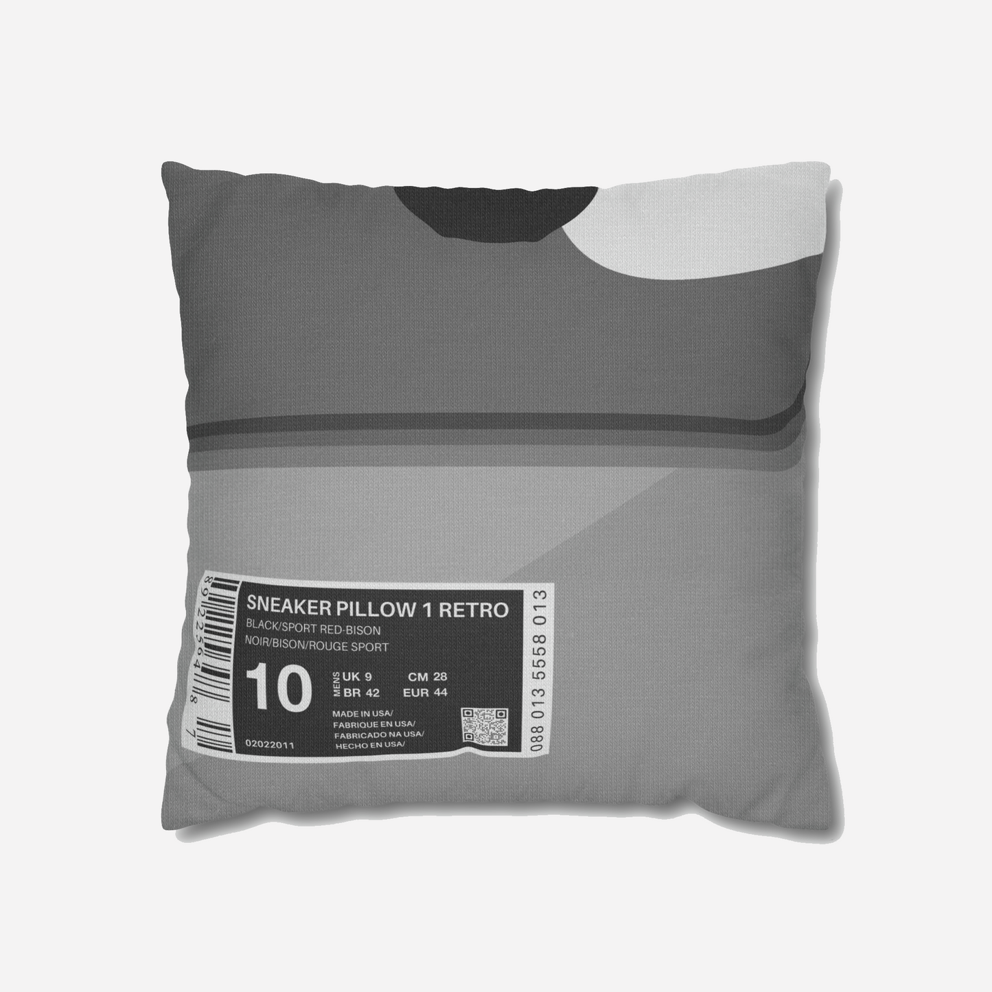 PERSONALIZED BOX SNEAKER PILLOW CASE