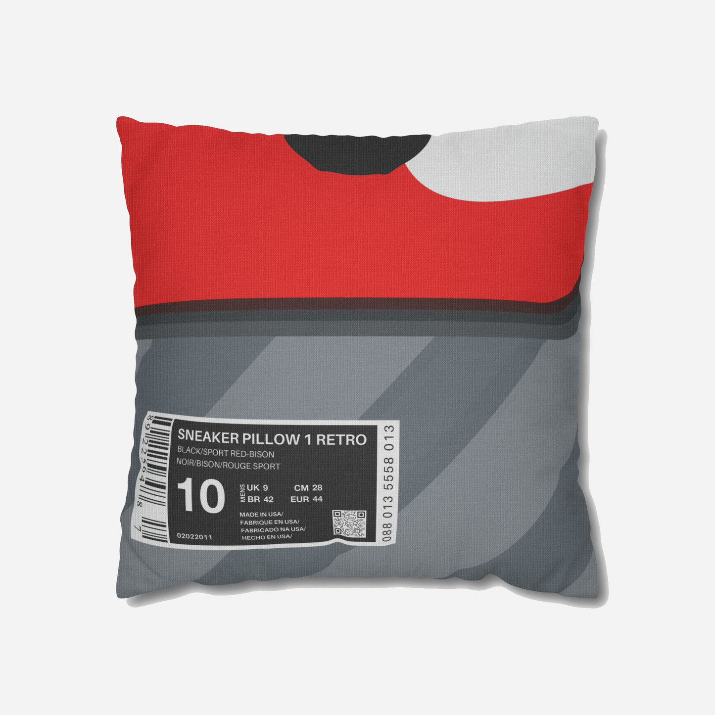 PERSONALIZED BOX SNEAKER PILLOW CASE