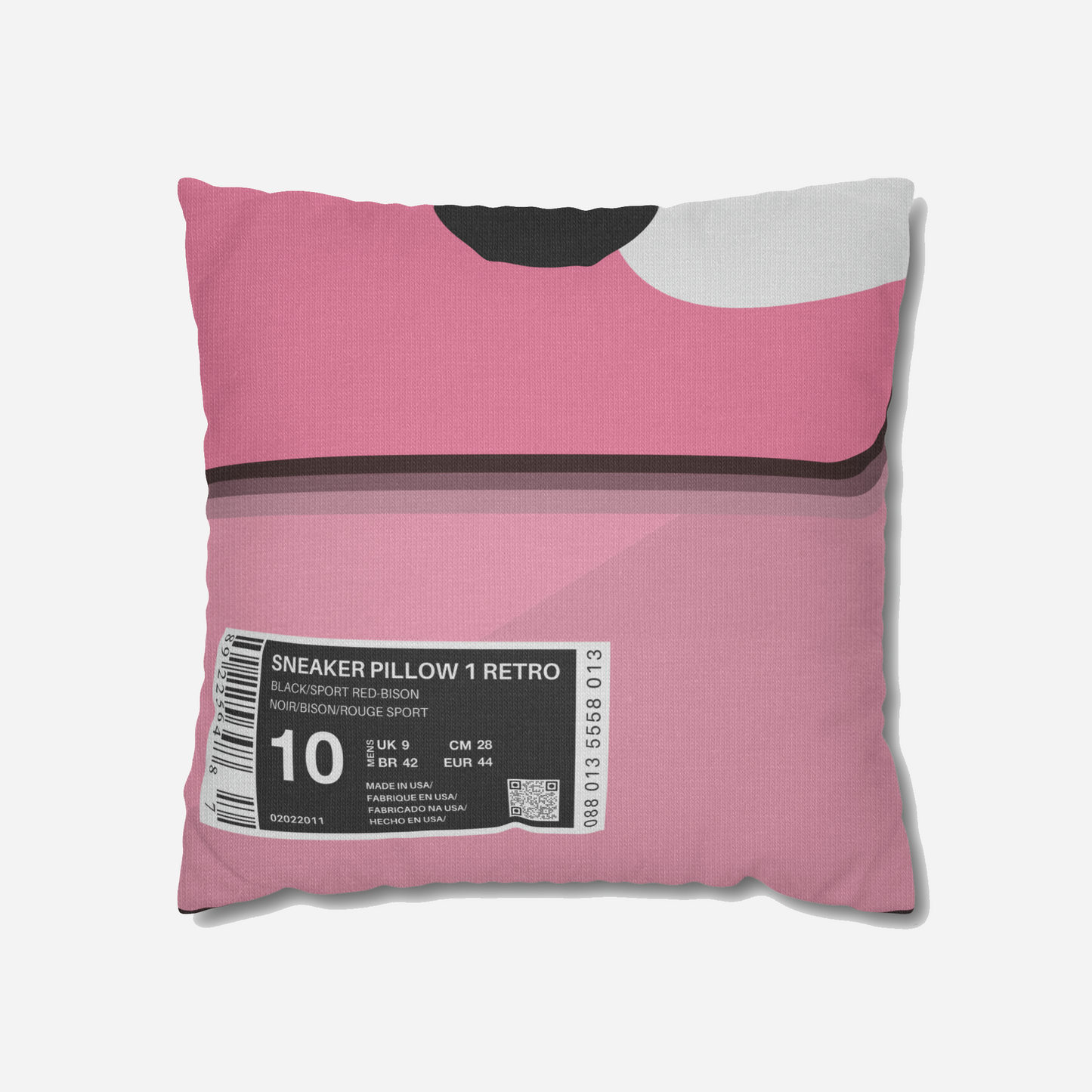 PERSONALIZED BOX SNEAKER PILLOW CASE